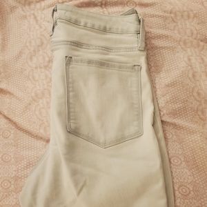 Athleta light blue Skulptek cropped denim jeans